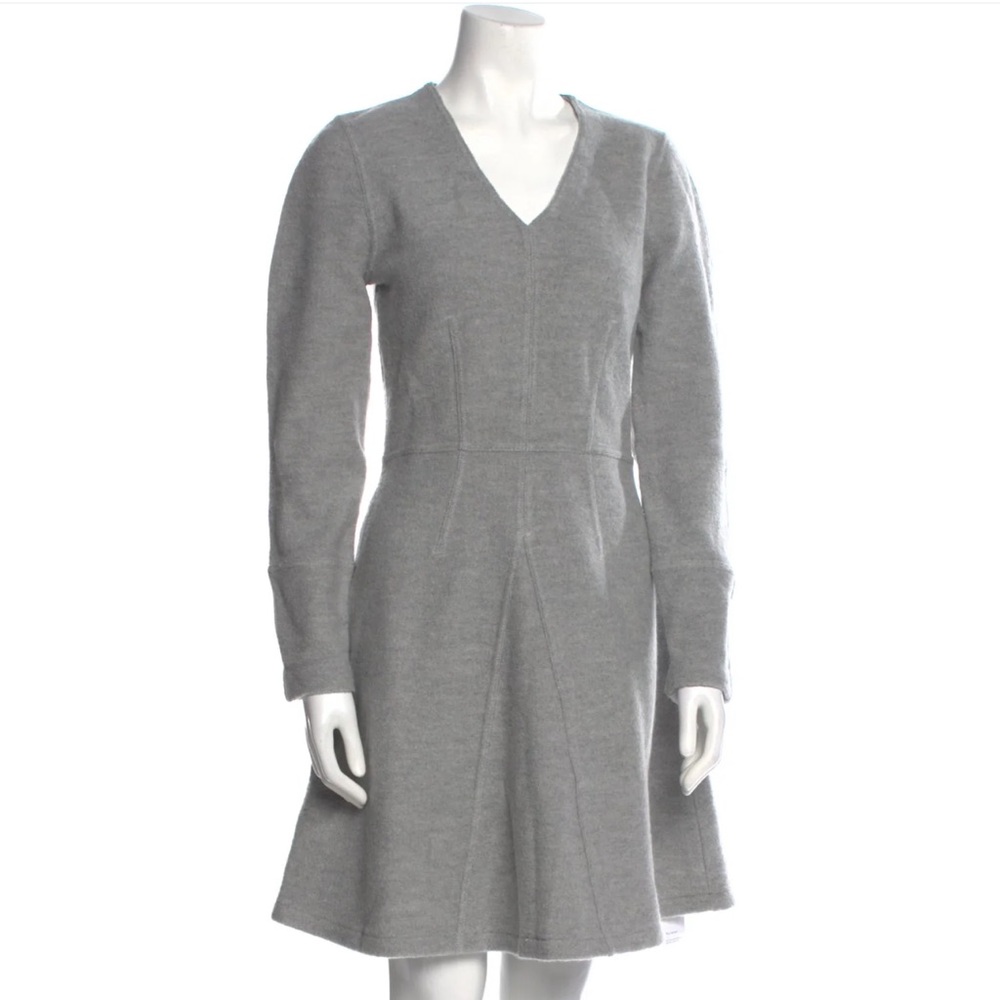 Issa V neck Wool dress